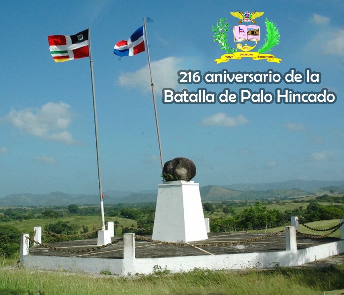 SMV celebra Aniversario de la Batalla de Palo Hincado